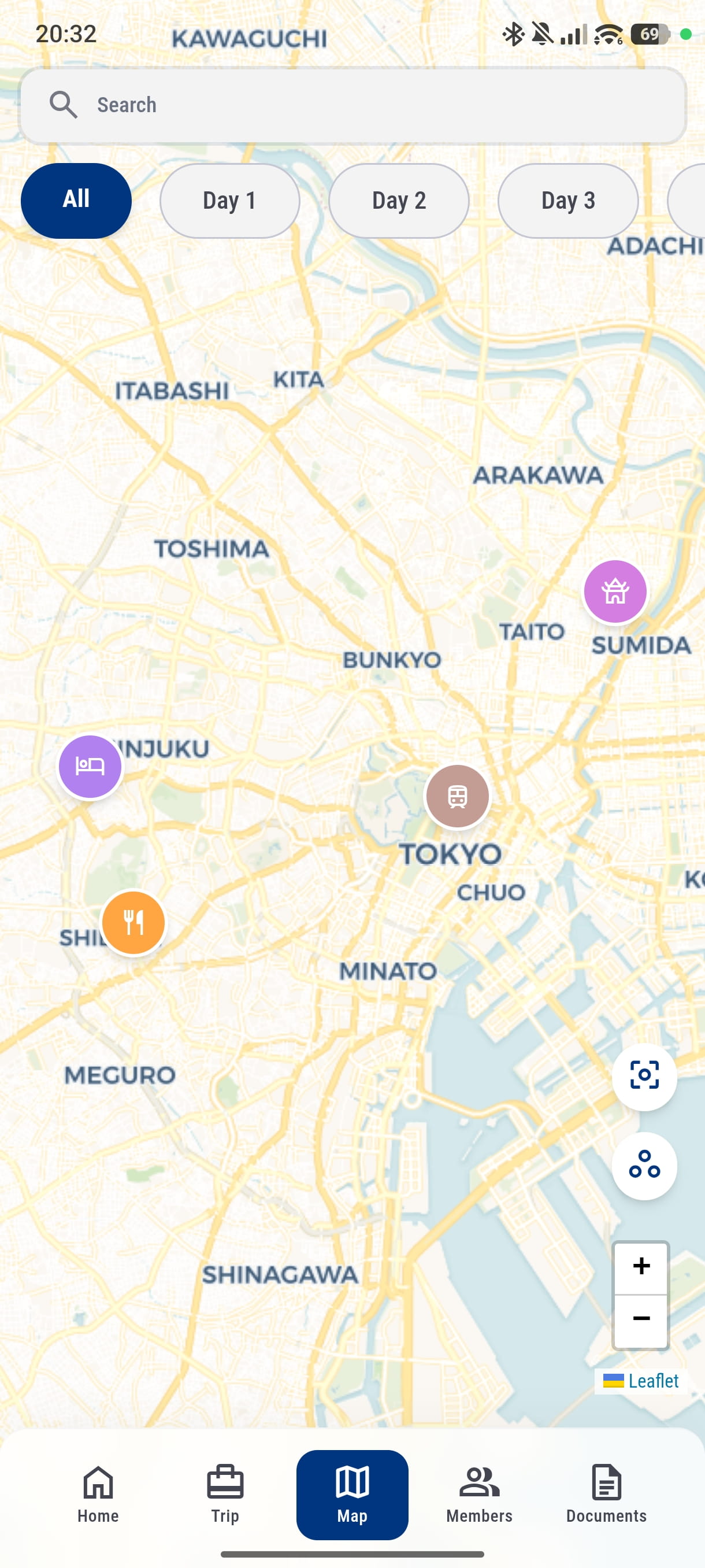 Interactive maps